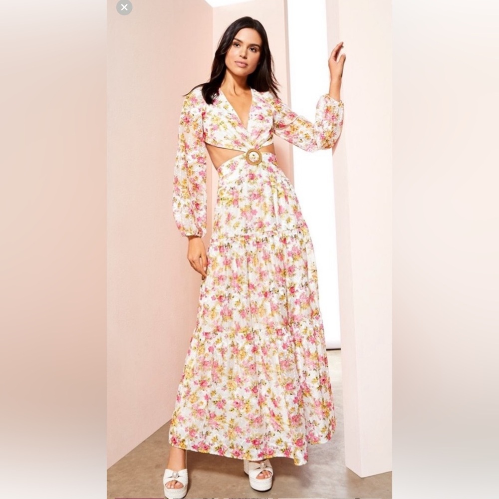 Gianni Bini Lillian Floral Maxi Dress